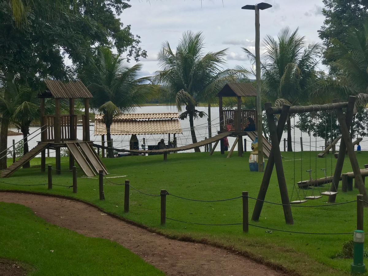 Pontal Do Lago Flat 카우다스노바스 외부 사진